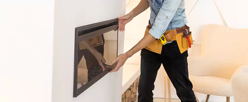 Metal Fireplace Installation in San Benito, Texas