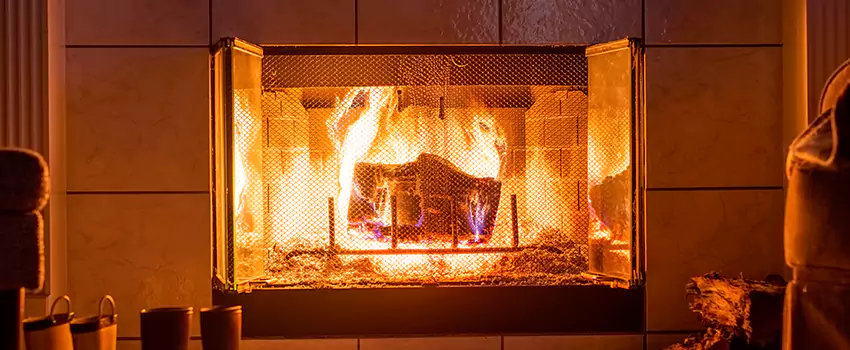Mendota Hearth Landscape Fireplace Installation in San Benito, Texas