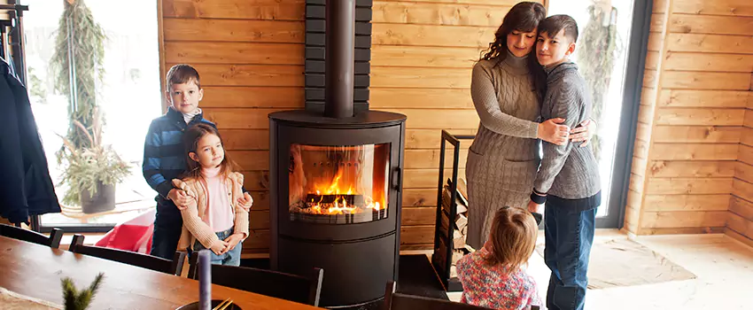 Morso Cast Iron Fireplace Insert Installation in San Benito, Texas