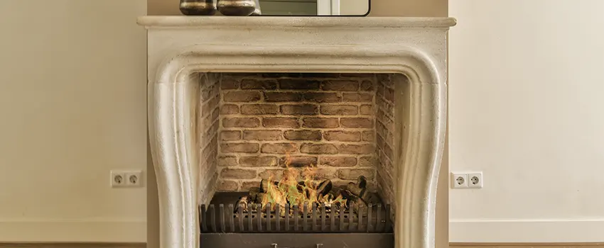 Vintage-style Fireplace Redesign in San Benito, Texas