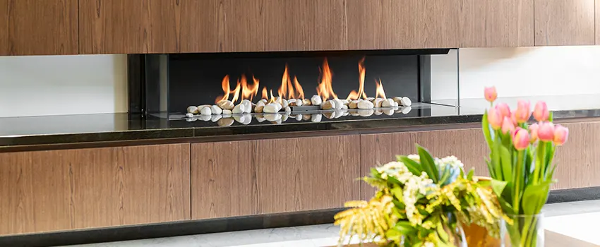 Double-height Fireplace Design Refurbishment in San Benito, Texas