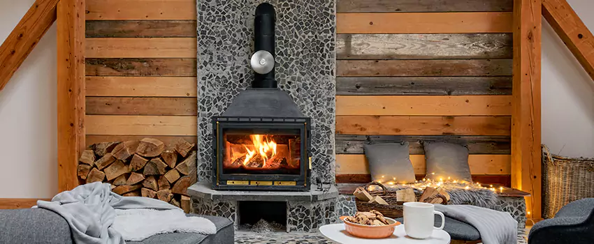 Thelin Hearth Products Direct Vent Gas Stove Fireplace Inspection in San Benito, Texas